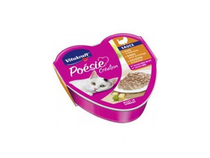 Vitakraft Cat Poésie Création Sauce krůta sýr 85g