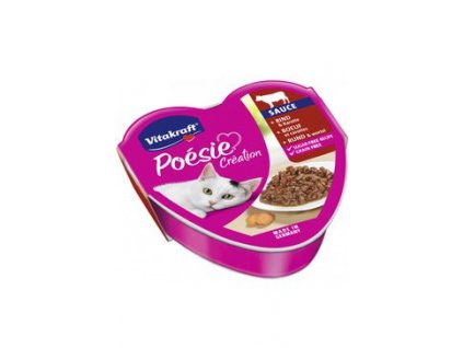 Vitakraft Cat Poésie Création Sauce hovězí mrkev 85g