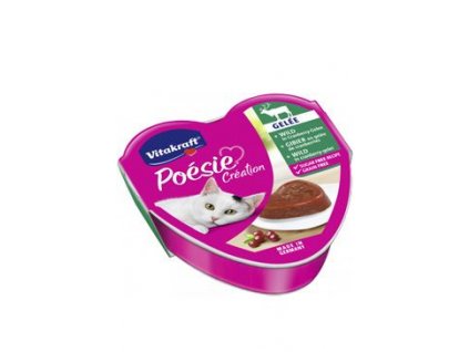 Vitakraft Cat Poésie Création Gelée zvěř.brusinka 85g