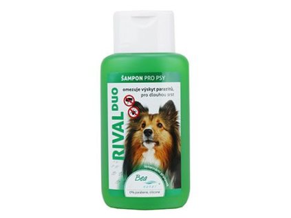 Šampon Bea antiparazitární Rival DUO pes,dl.srst 220ml