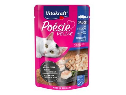 Vitakraft Cat Poésie Délice Sauce kapsa treska tm. 85g