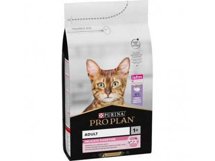 Pro Plan Cat Adult Delicate Digestion krůta 1,5 kg