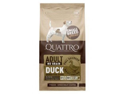 QUATTRO Dog Dry SB Adult Kachna 7kg