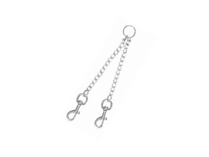 Rozdvojka k vodítku řetízek 2 kar. L-XL 2x30cm/4mm TR