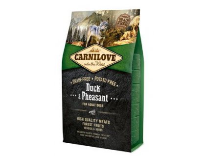 Carnilove Dog Duck & Pheasant for Adult 4kg