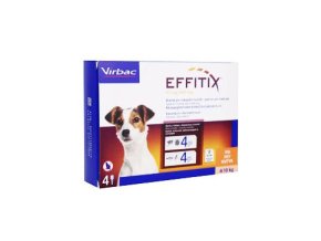 Effitix pro psy Spot-on S (4-10 kg )4 pipety