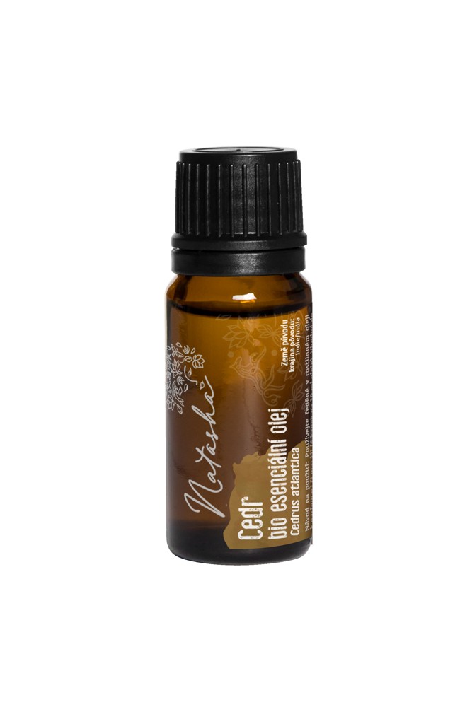 Natasha Bio esenciální olej Cedr Objem: 10 ml