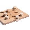 Dřevěný hlavolam Playground - Modul 3C (pouze deska bez kloboučků a válečků)