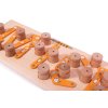 Dřevěný hlavolam Mice (14 dřevěných válečků)