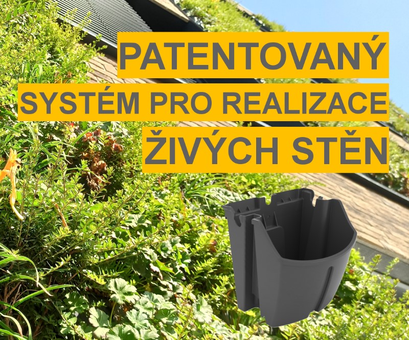 Systém pro realizaci živých stěn