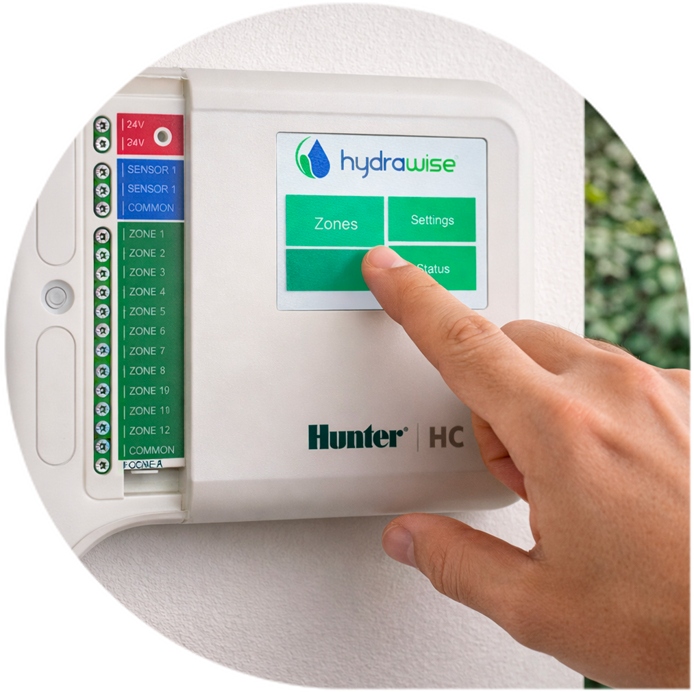 automatická závlaha vertikální zahrady