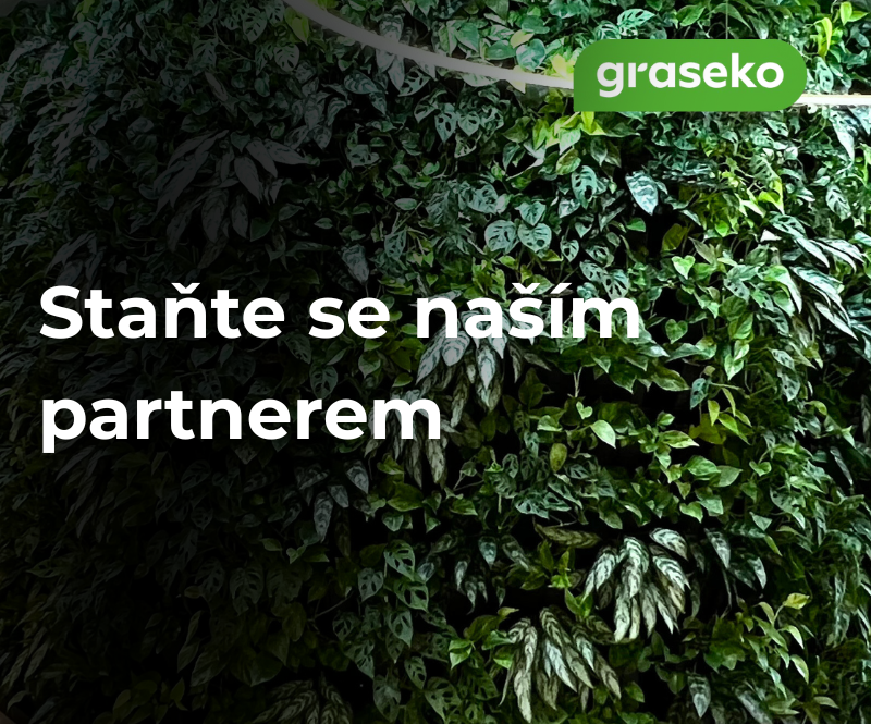 Realizační partneři pro vertikální zahrady a zelené fasády Graseko