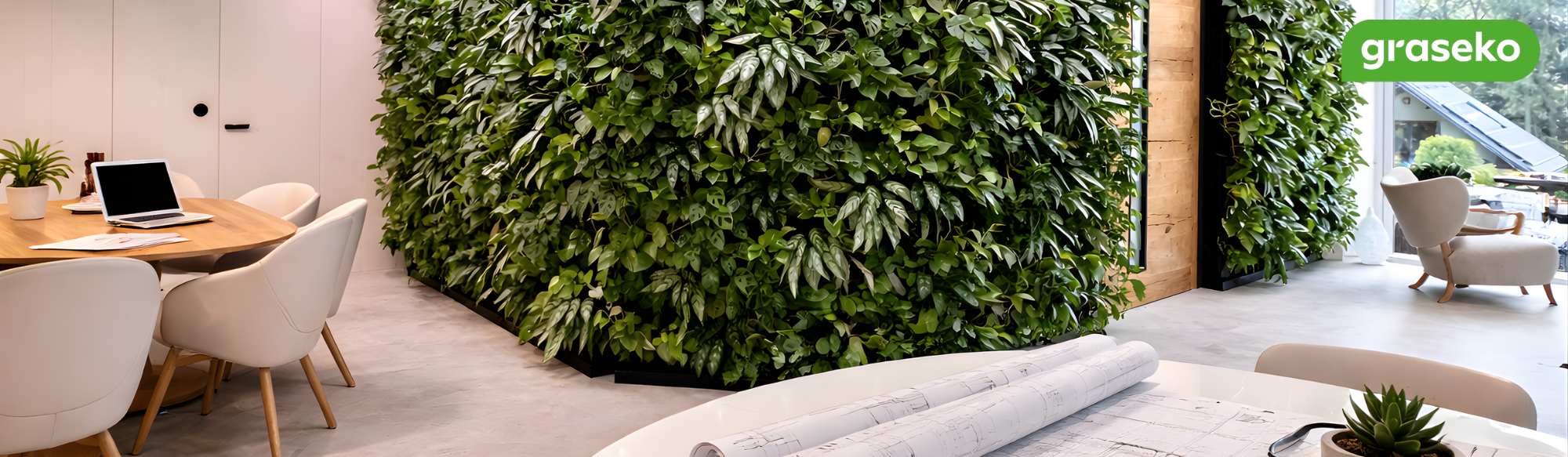 Vertikální zahrada pro architekty