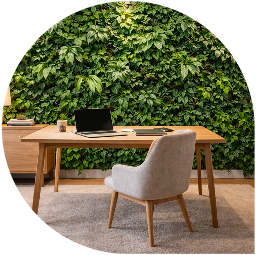 proč zelenou stěnu do projektu