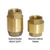 Zpětná klapka mosaz 3/4"
