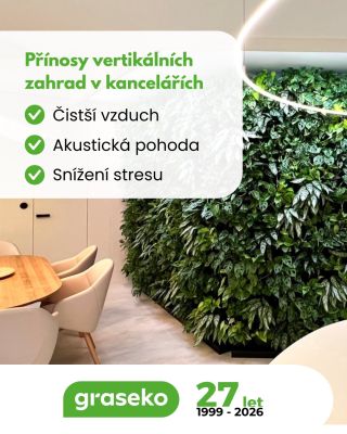 Estetika je jen začátek. Jako výrobci vertikálních zahradních systémů víme, že zeleň v interiéru je především funkční...