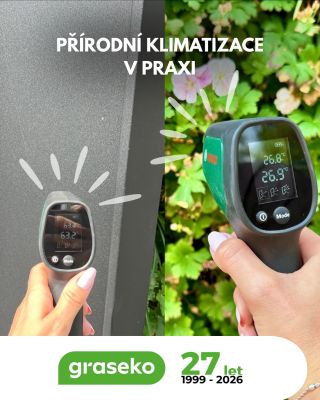Léto v městské džungli dokáže být nesnesitelné. Měřili jsme povrchové teploty a výsledek mluví sám za sebe. Běžná fasáda...