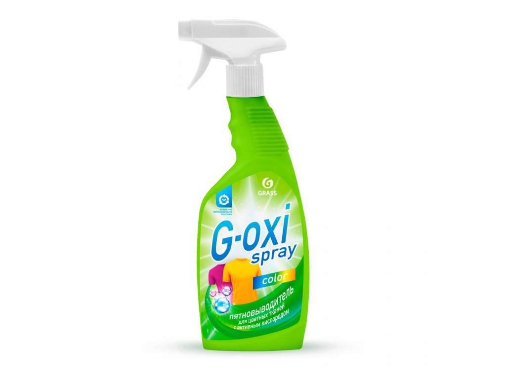 "G-oxi spray" - odstraňovač skvrn na barevné latky, 600 ml