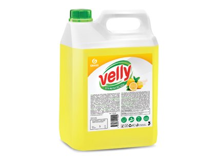 Velly - Prostředek na mytí nádobí  citron, 5 l