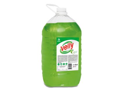 Velly - Prostředek na mytí nádobí  light (zelené jablko), 5 l