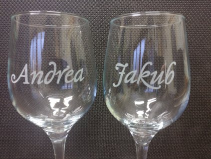 Sklenice na víno (set)