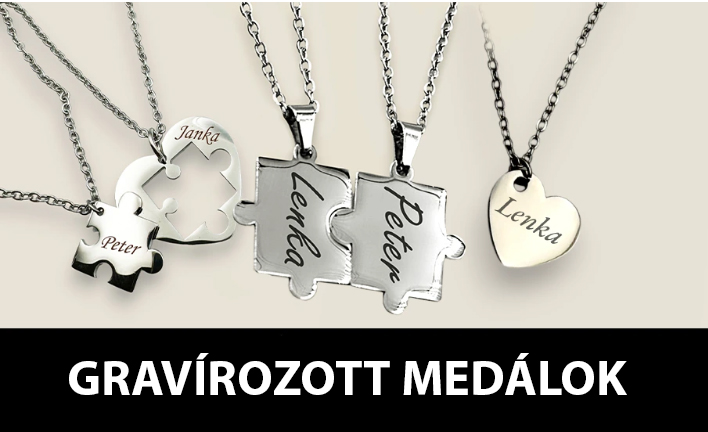 GRAVÍROZOTT MEDÁLOK