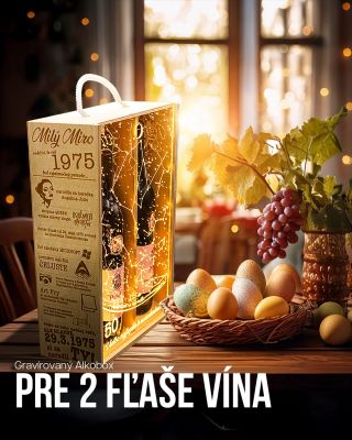 Ak chcete niekoho obdarovať k narodeninám, okrúhlinám alebo inej špeciálnej príležitosti, no obyčajná fľaša vám príde ako...