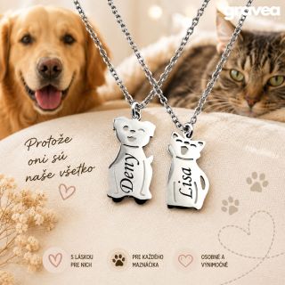 🐾 Nie sú to len prívesky… Sú to malé pripomienky tých, ktorí nám každý deň robia život krajším ❤️ ✨ Personalizovaný...