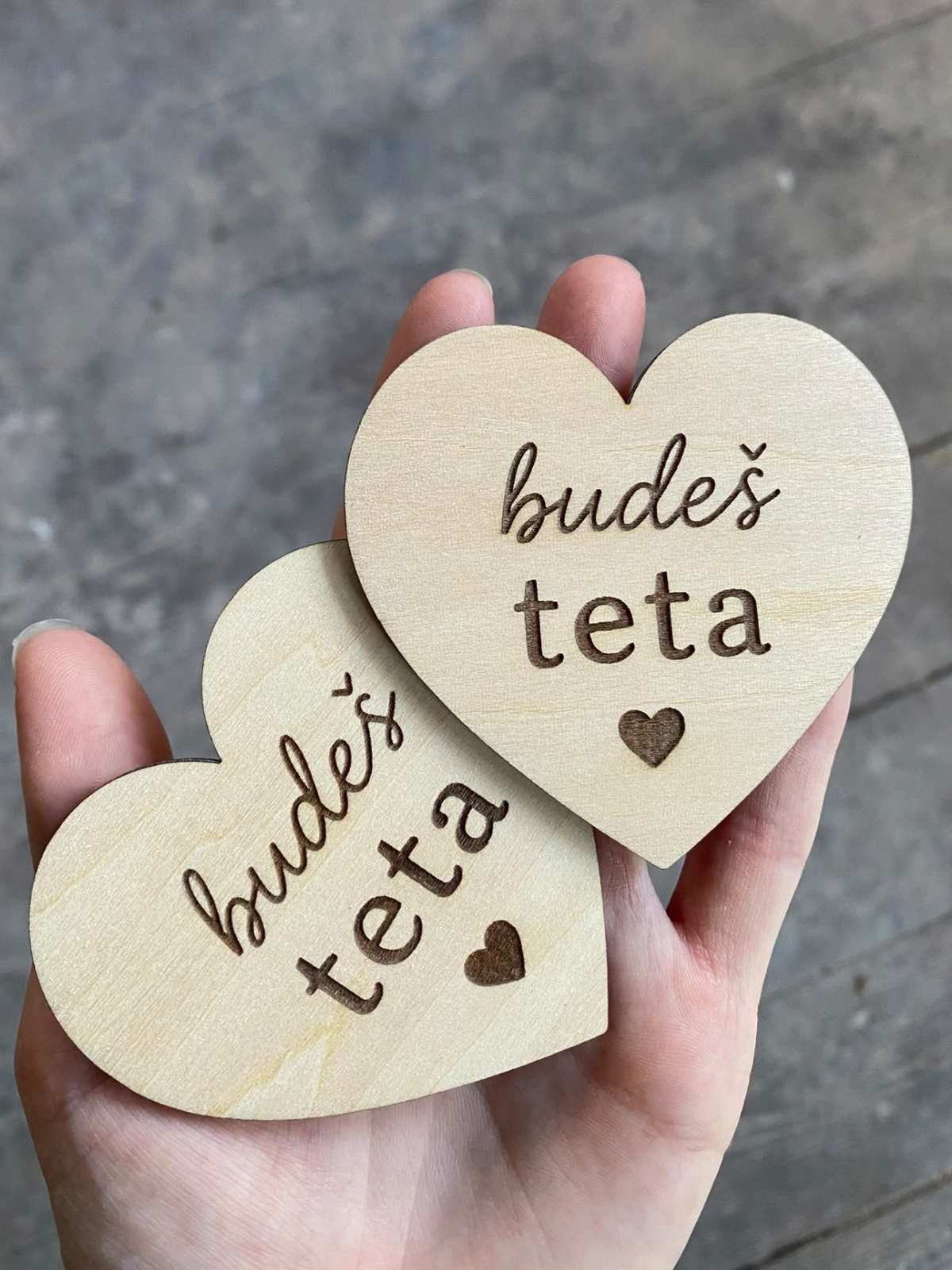 Srdíčka budeš teta