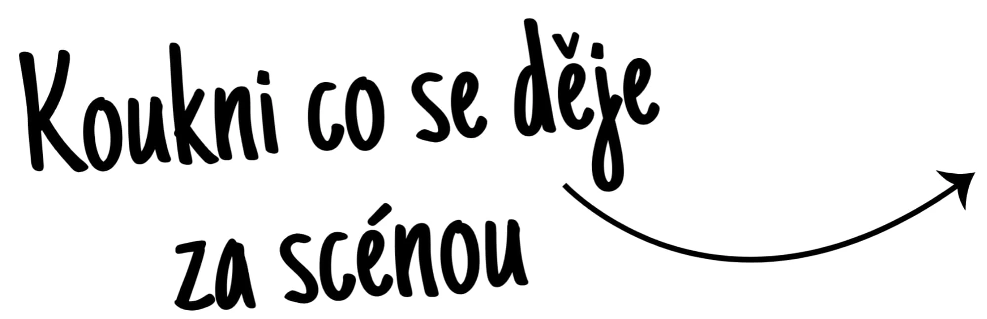 Koukni co se děje za scénou