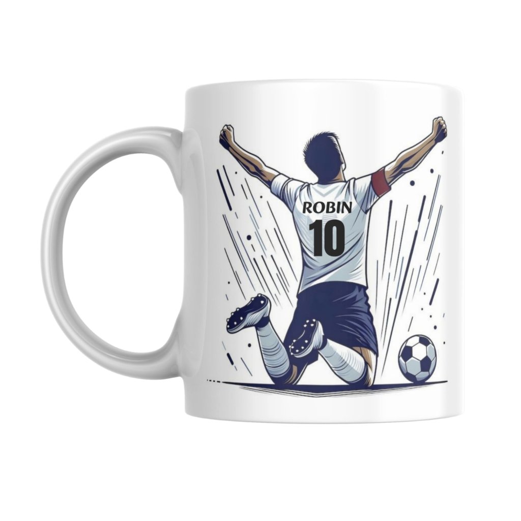 Hrnek fotbalista se jmenem