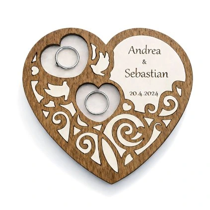 Podtacek na prstynky dreveny