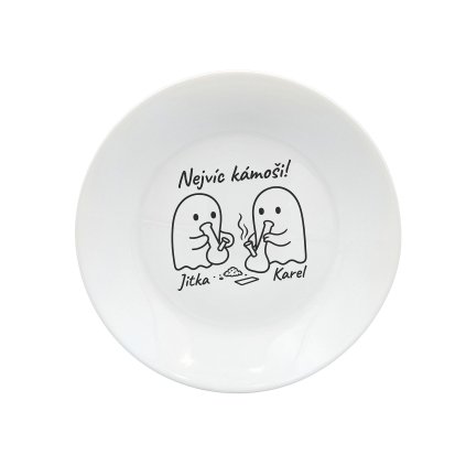 Vtipny talir pro kamose se jmeny