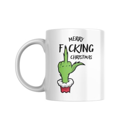 Grinch hrnek sprosty vanoce