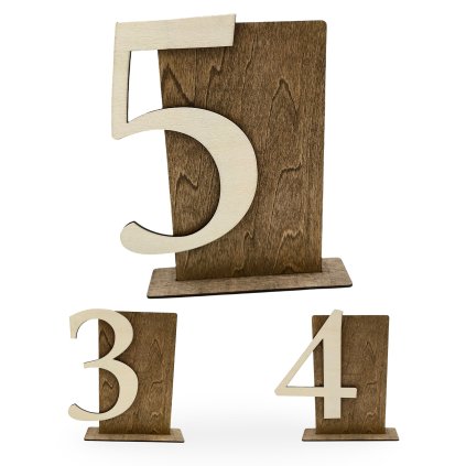 Svatebni oznaceni stolu