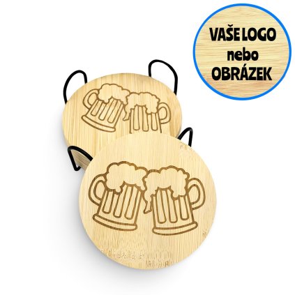 Podtacek s vlastnim logem