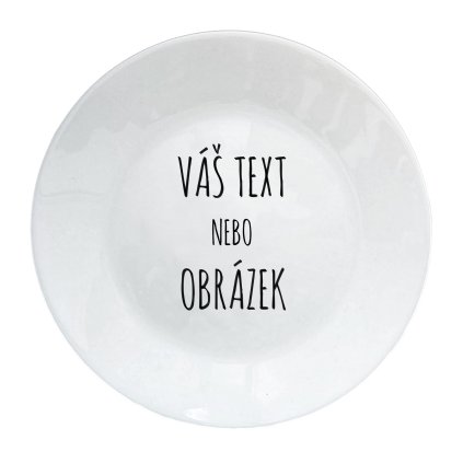 Vlastni navrh design na taliri