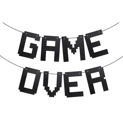 dekorace game over