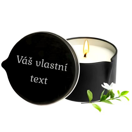 masazni olej s vlastnim textem