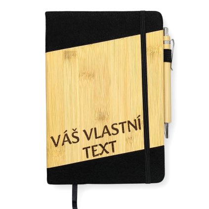 zapisnik s vlastnim textem jmenem
