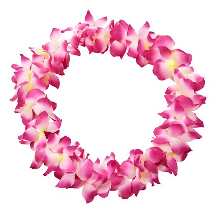 Havajsky venec ruzovy
