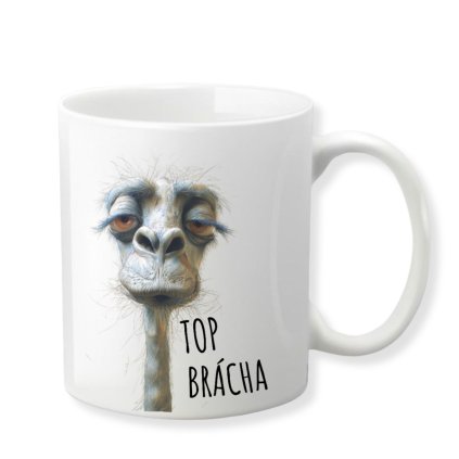 vtipny hrnek top bracha