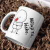 Romanticky perosnalizovajy hrnek s textem 1