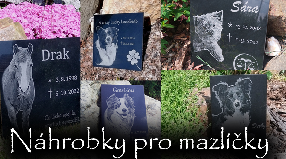 Náhrobky pro mazlíčky