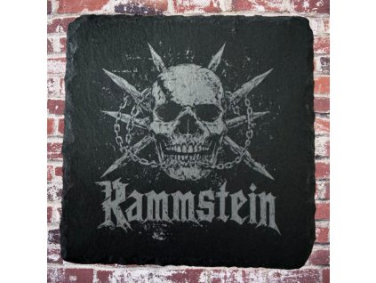 Tácek z břidlice Rammstein