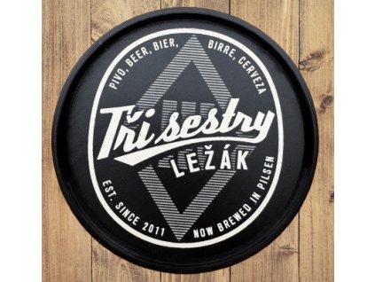 Pivní tácek Tři Sestry - ležák