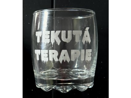 Sklenka "TEKUTÁ TERAPIE"