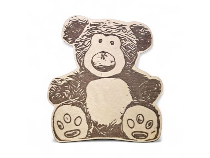 Krabička na zoubky ve tvaru medvídka