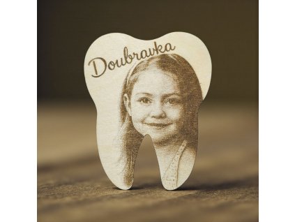 Krabička na zoubky s portrétem