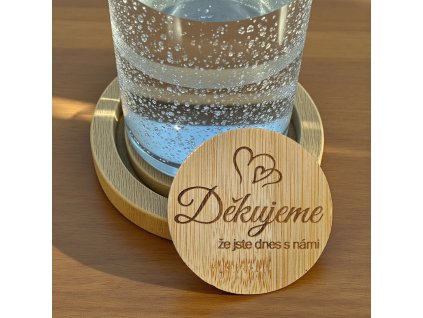 svatební otvírák s motivem na přání